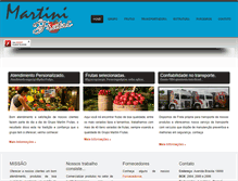 Tablet Screenshot of martinifrutas.com.br